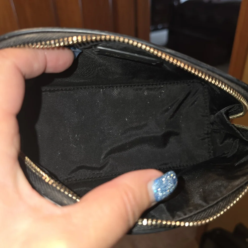 Kate Spade Black Cosmetic Bag with Colorful Lights - Picture 3 of 3